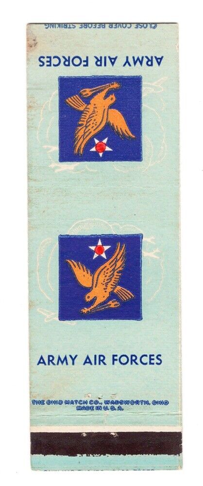Matchbook: U.S. Army Air Forces - 2nd Air Force