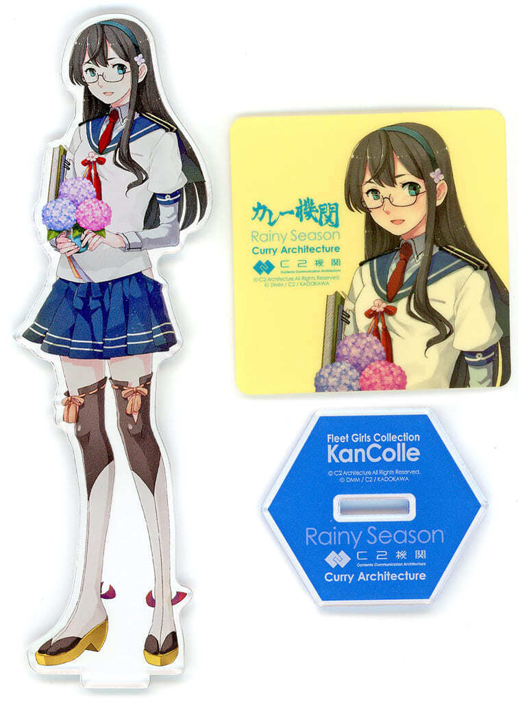 Acrylic Stand Set Oyodo Hydrangea Kantai Kancolle Curry Engine 34Th Sequence Tar