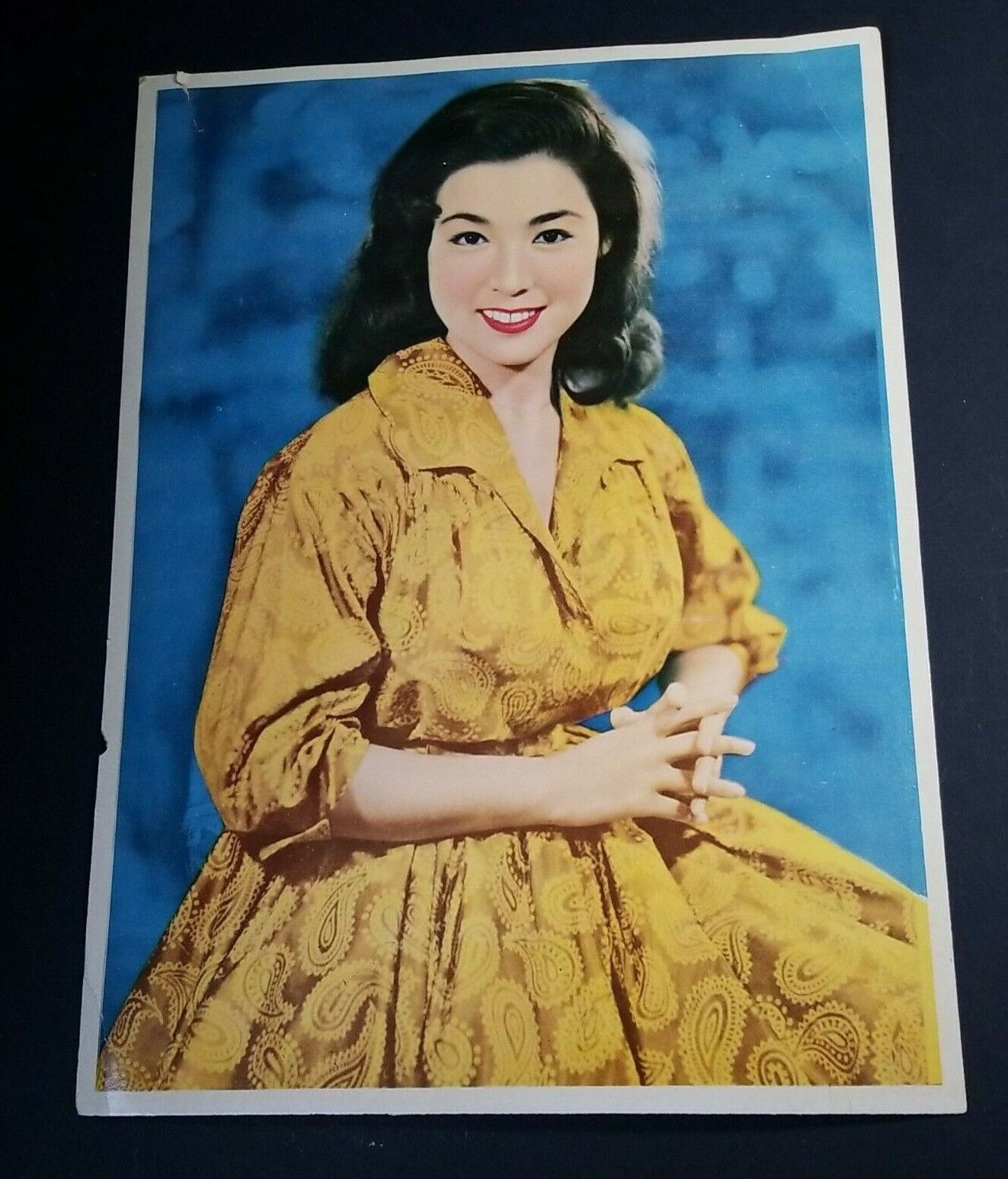 Vintage JAPANESE woman PUBLICITY Photo 7.5x10.5