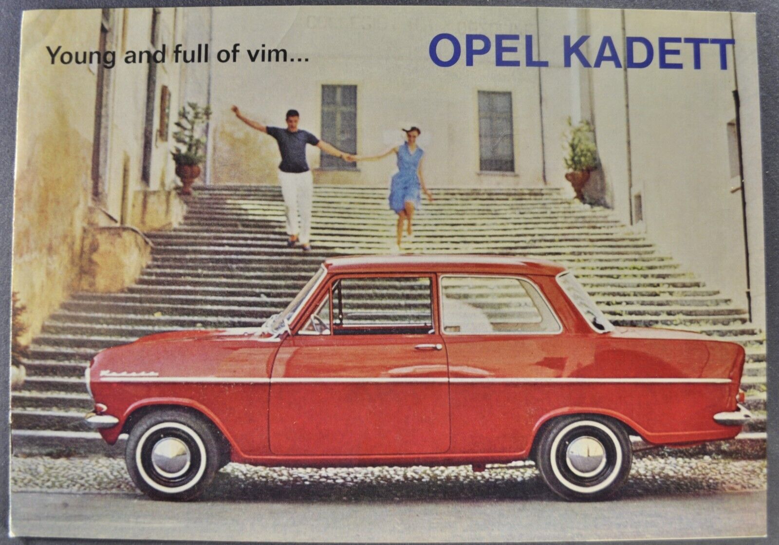 1964 Opel Kadett Sedan Catalog Sales Brochure Excellent Original 64