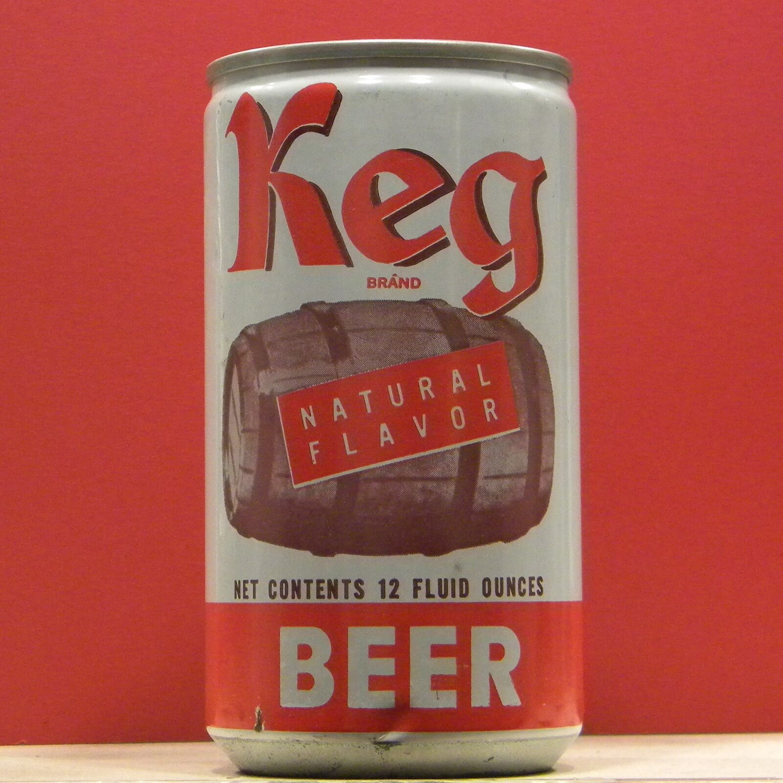 Keg Natural Flavor Beer 12 oz Can General Brewing California & Washington F76