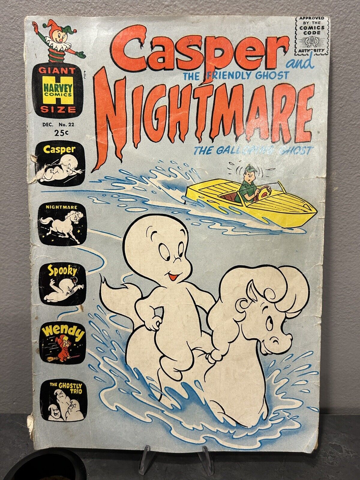 Casper and Nightmare #22 (Harvey Giant Comics) Dec 1968
