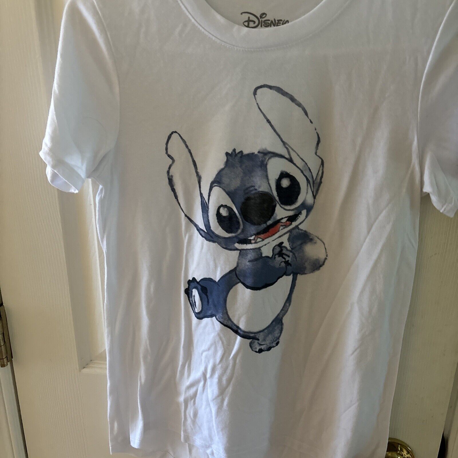 Disney Official Lilo & Stitch Tshirt Size Large Soft Feel Stitch Graphic