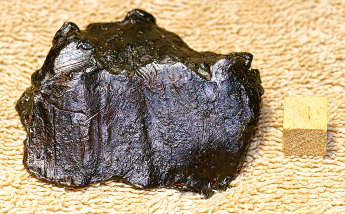Sikhote-Alin meteorite. 173 grams. Excellent shrapnel piece.