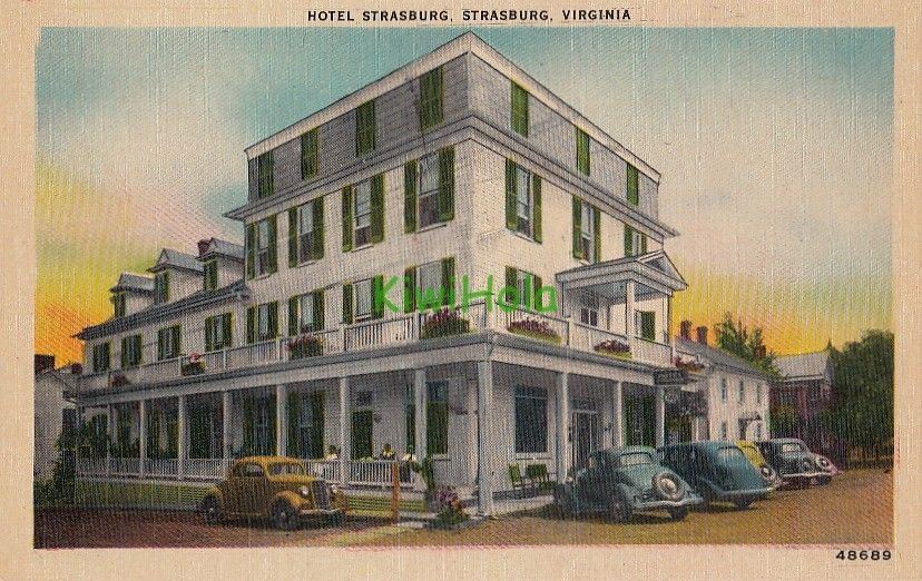 Postcard Hotel Strasburg Strasburg Virginia VA