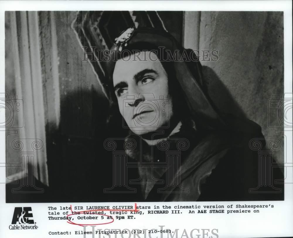 1989 Press Photo Sir Laurence Olivier stars in a production of \