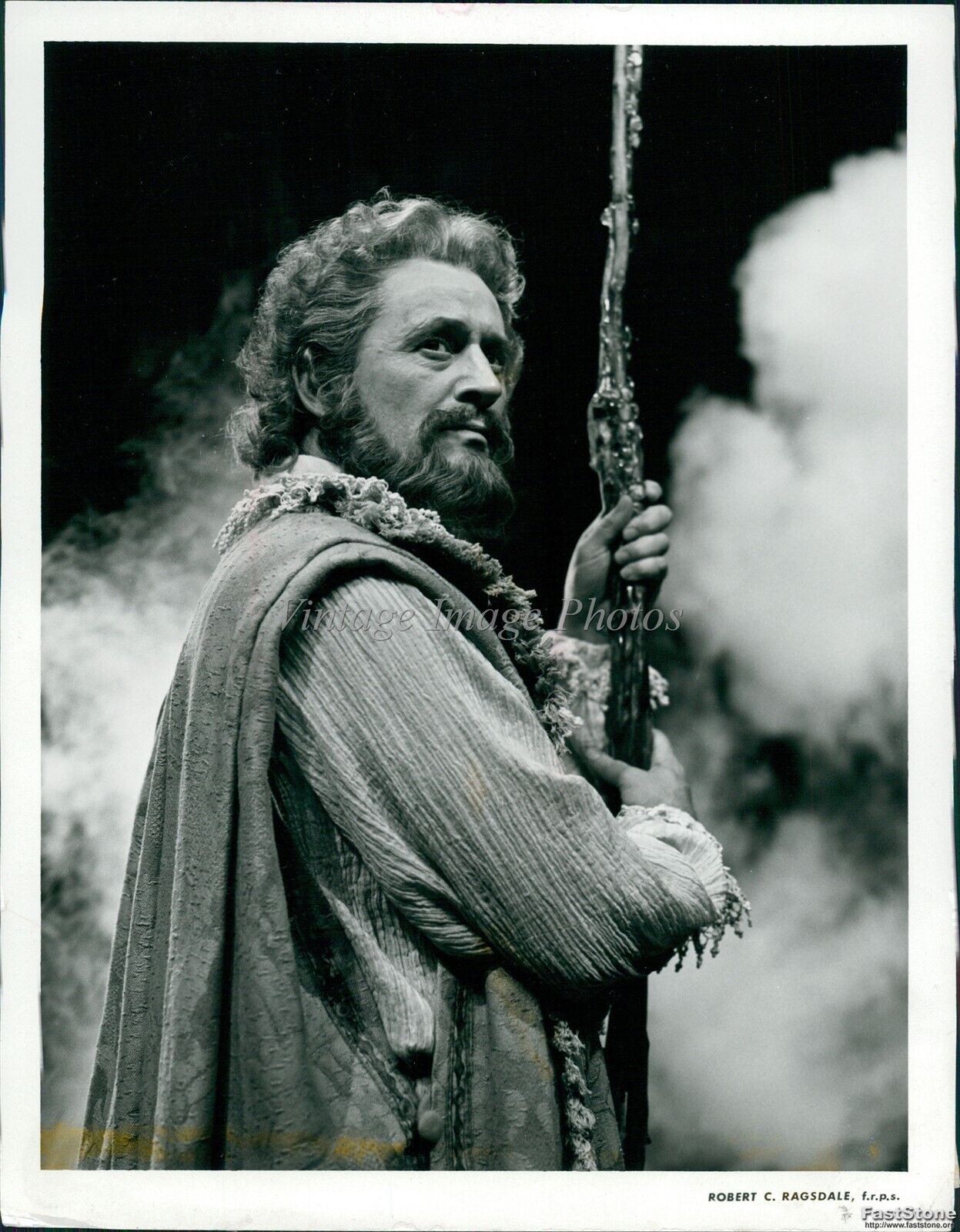 1982 Len Cariou Actor Starring As Prospero In Play The Tempest Theater 7X9 Photo