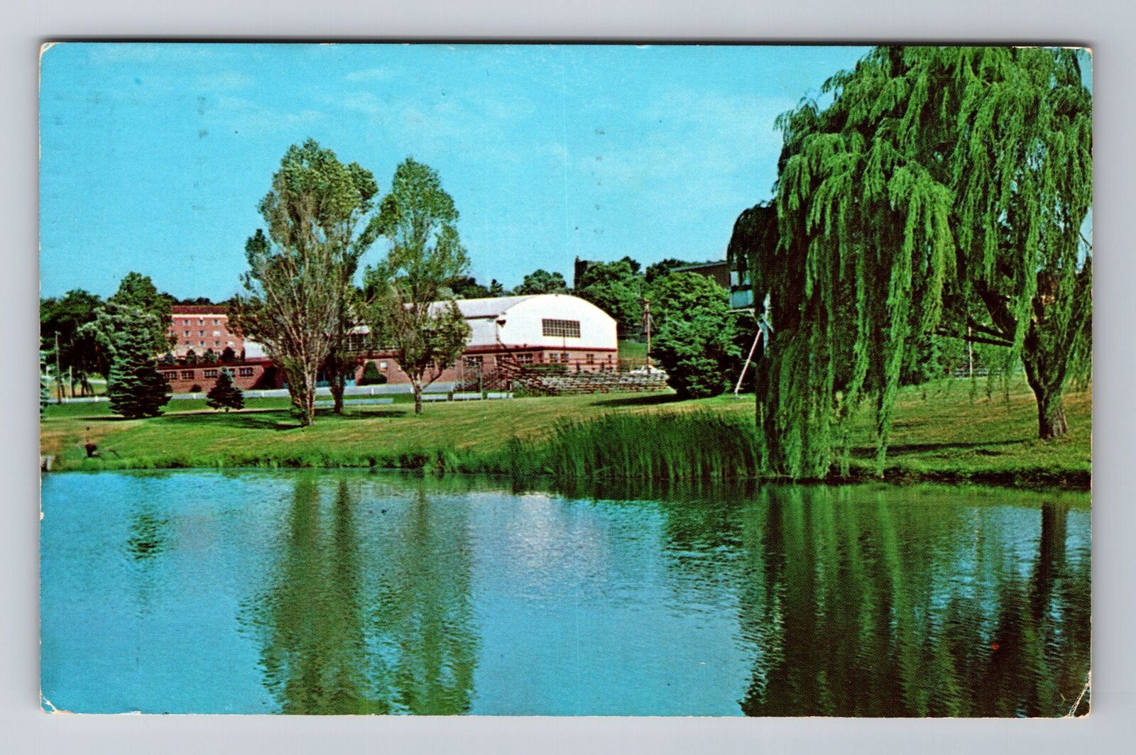 New Wilmington PA-Pennsylvania, Westminster College, c1972 Vintage Postcard