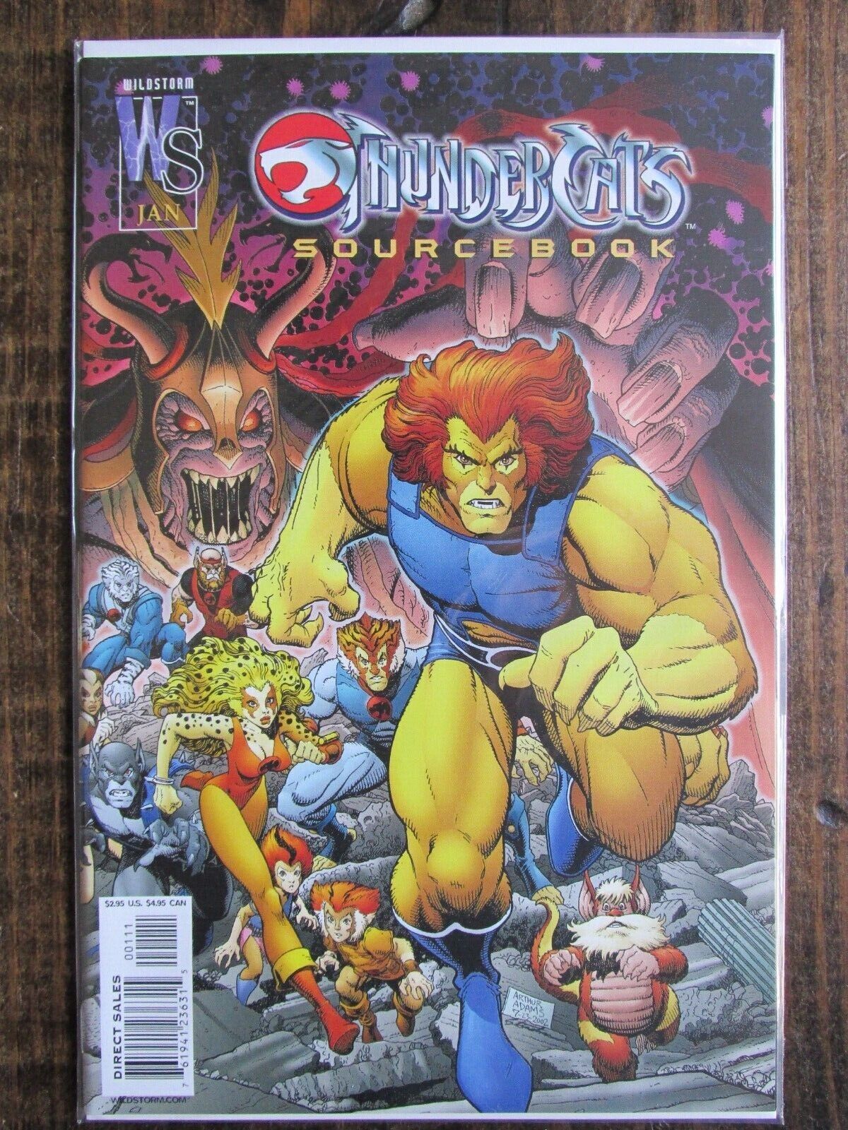 Wildstorm 2003 THUNDERCATS SOURCEBOOK Comic Book Issue # 1 One Shot