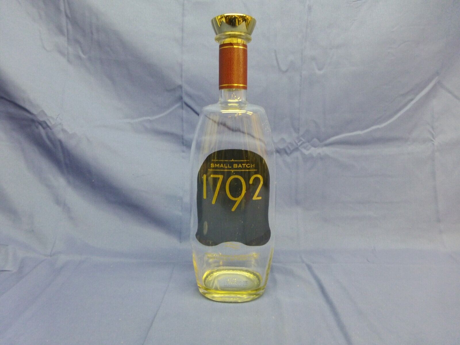 1792 Kentucky Straight Bourbon Whiskey Small Batch 1 Liter Empty Bottle