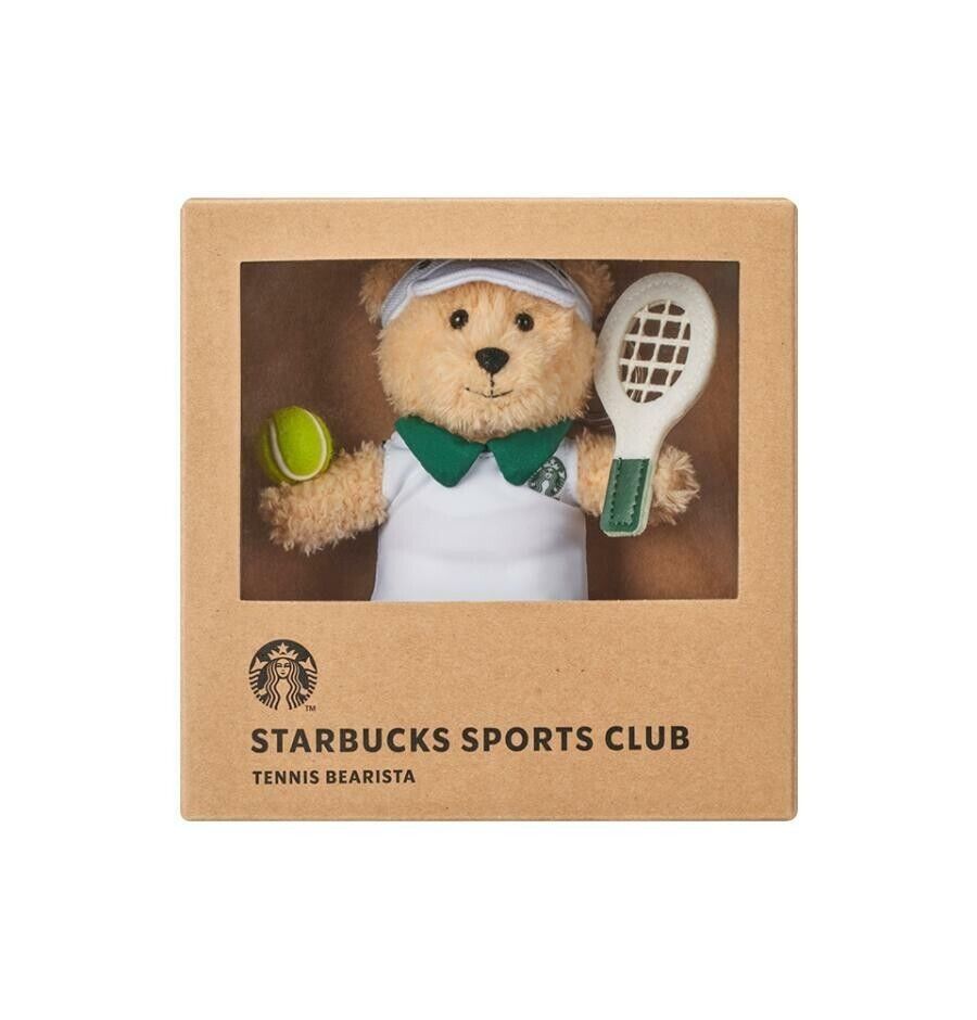 Starbucks Korea 2024 Starbucks Tennis Bearista Keychain