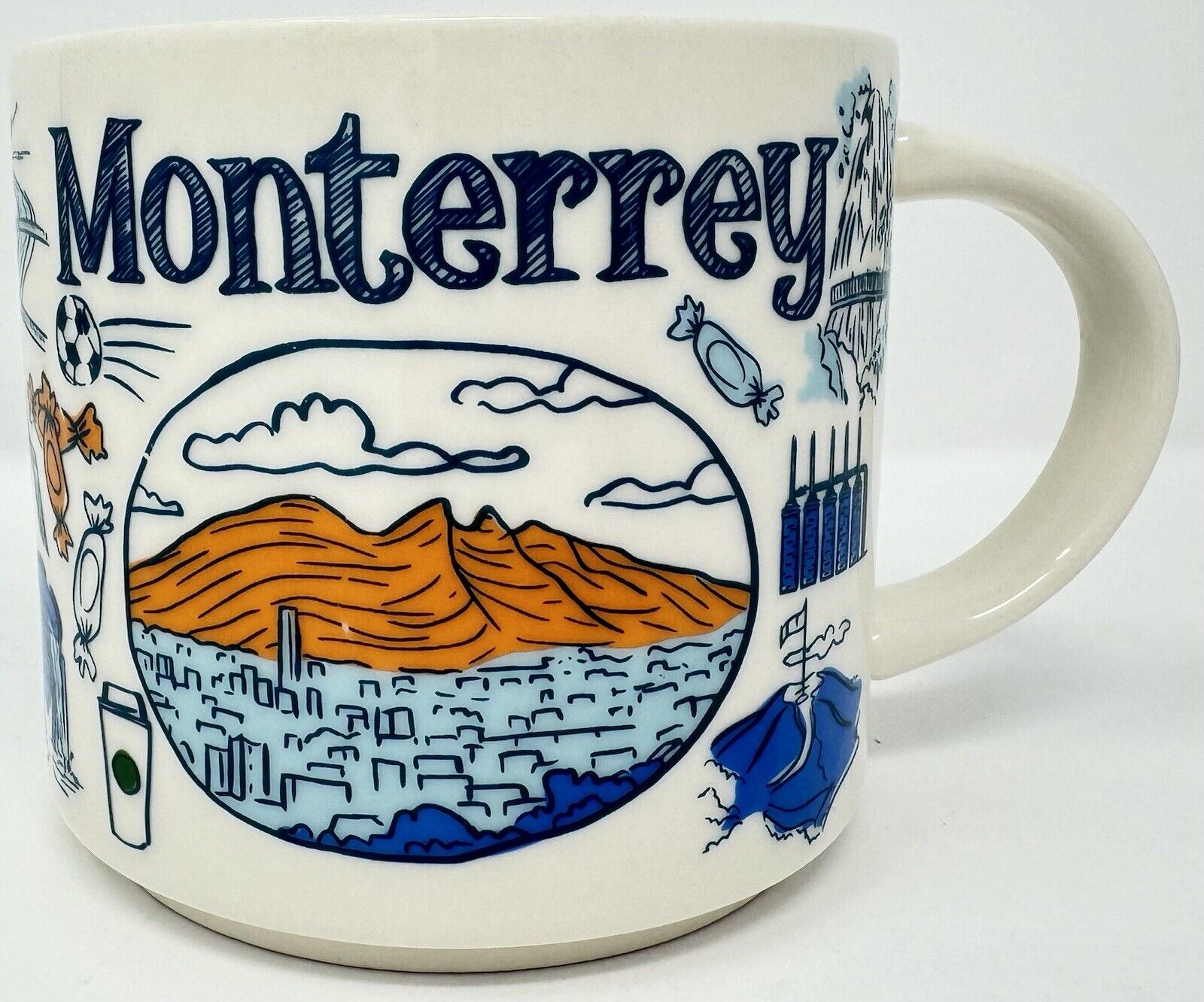 Starbucks MONTERREY Mexico Been There Series Across The Globe 2019 Mug, 14oz
