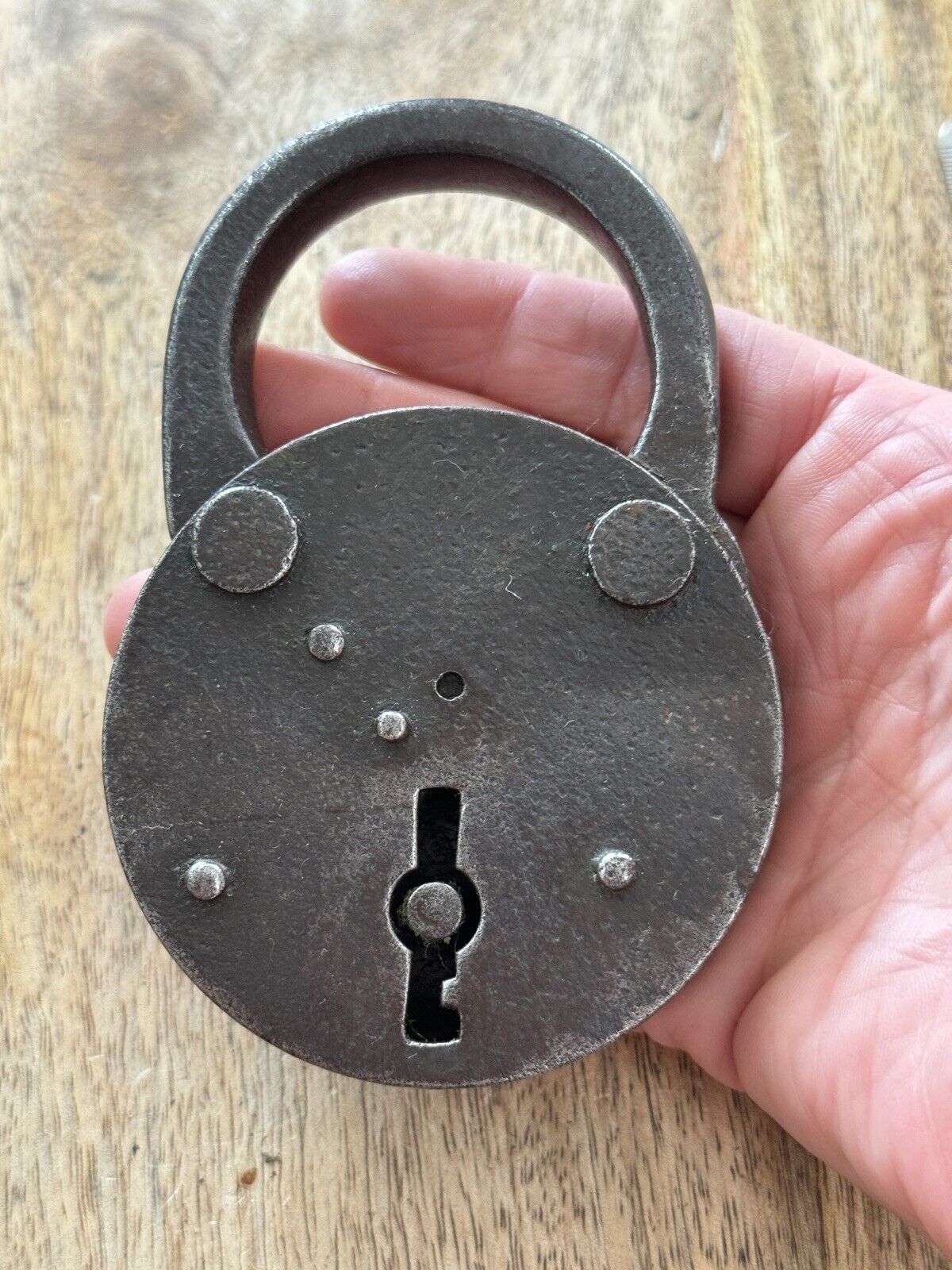 Vintage Antique Padlock No Key Lock
