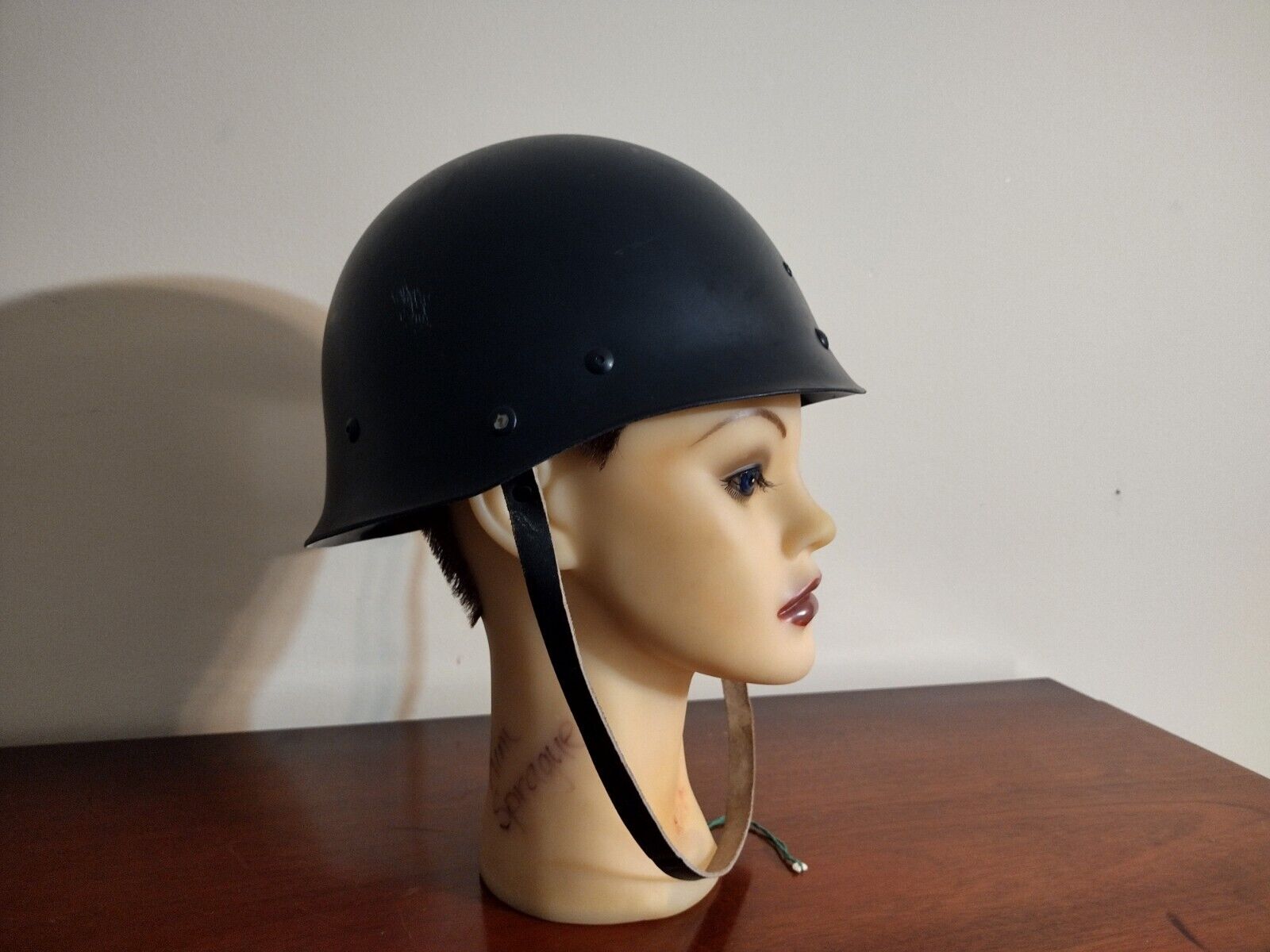 French navy/police  M1951 helmet  liner Named.