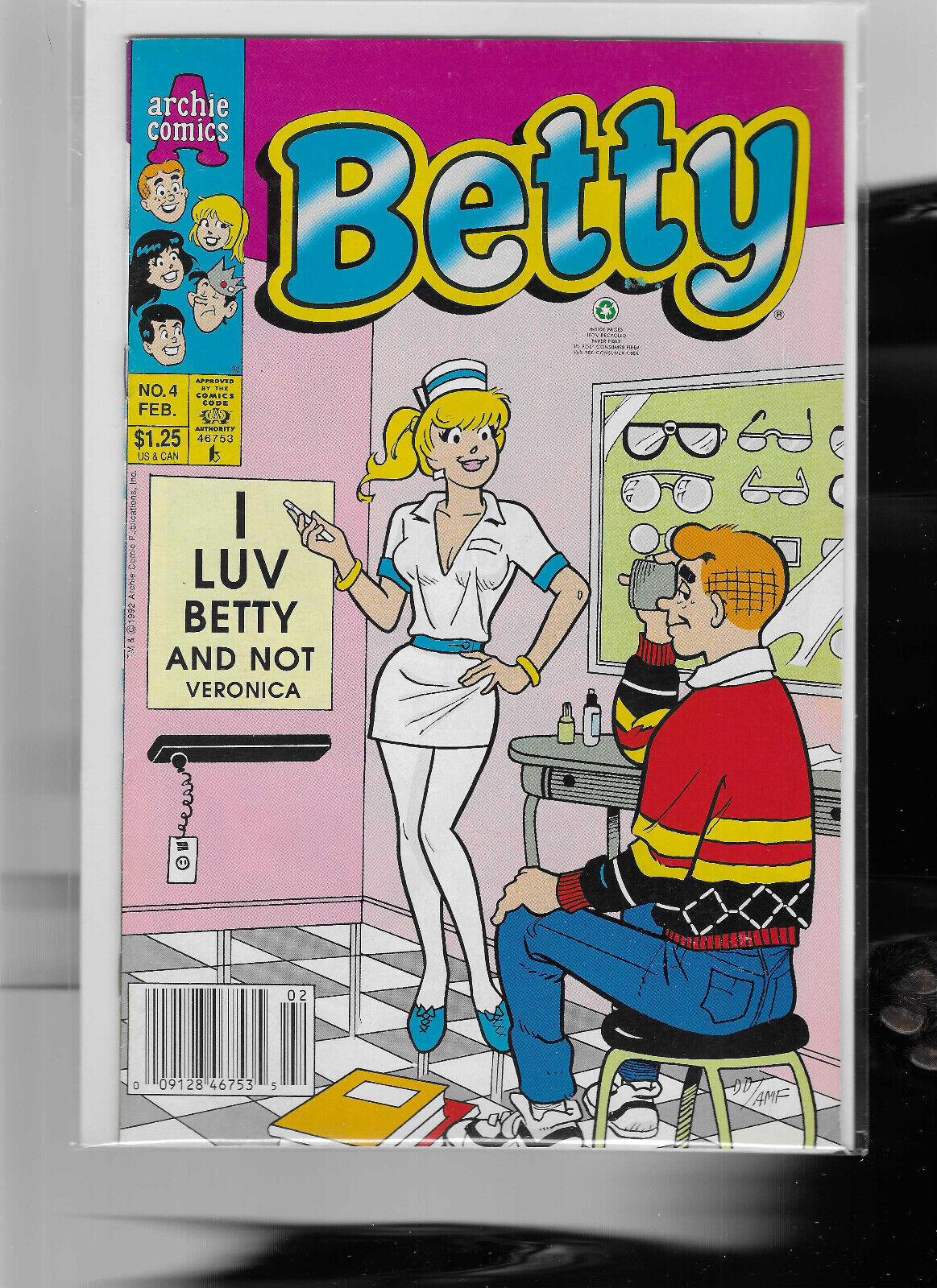 BETTY  ( 1992 ARCHIE  ) ARCHIE PUBLICATIONS