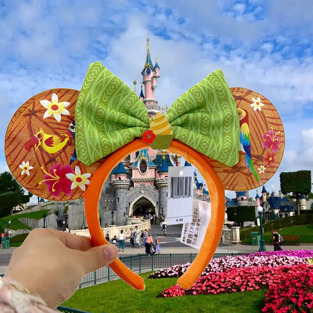 Dole Whip Headband Edition Disney2024 Minnie Ears Birds Enchanted Tiki Room