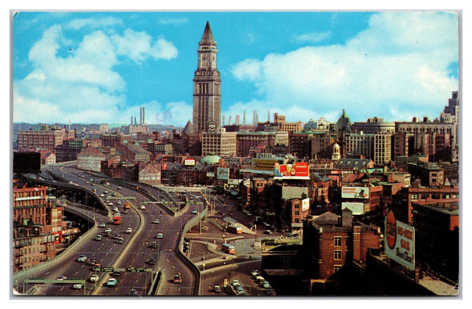 Custom House Tower Boston, Massachusetts Postcard