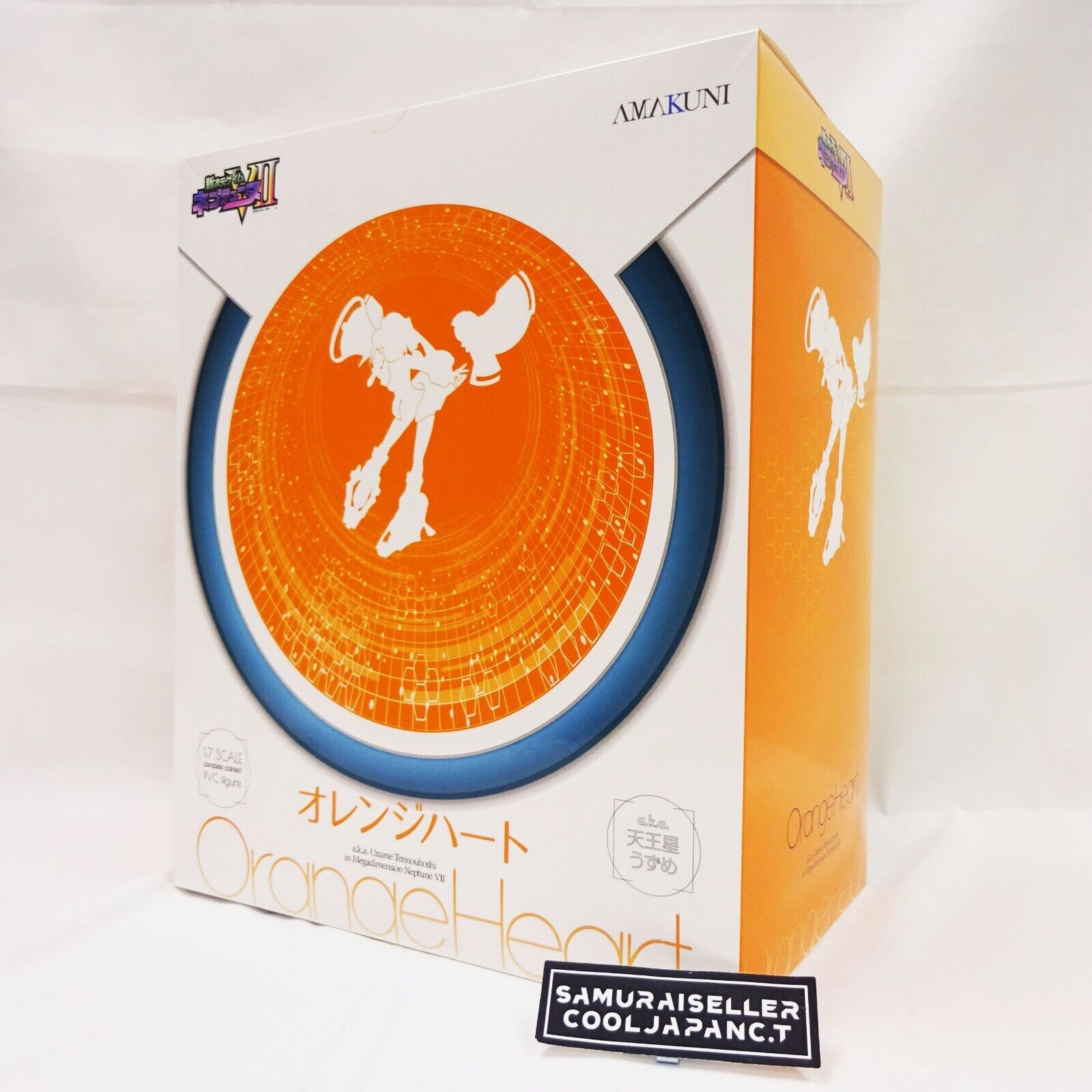 Hyperdimension Neptunia VII Orange Heart 1/7 PVC Figure AMAKUNI Hobby Japan NEW