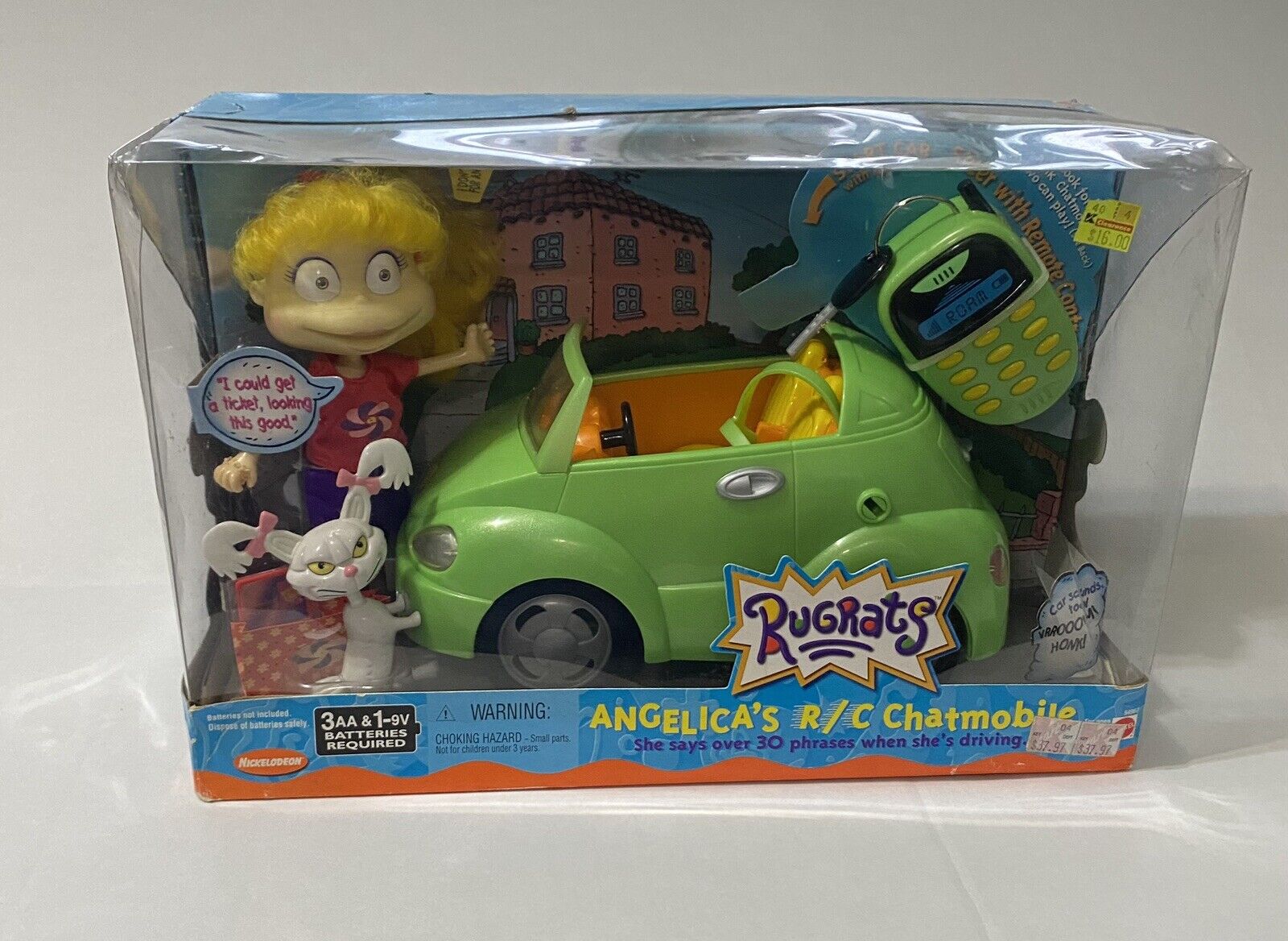 Nickelodeon Rugrats Angelica’s R/C Chatmobile Mattel Vintage 2001 *NIB *New Read