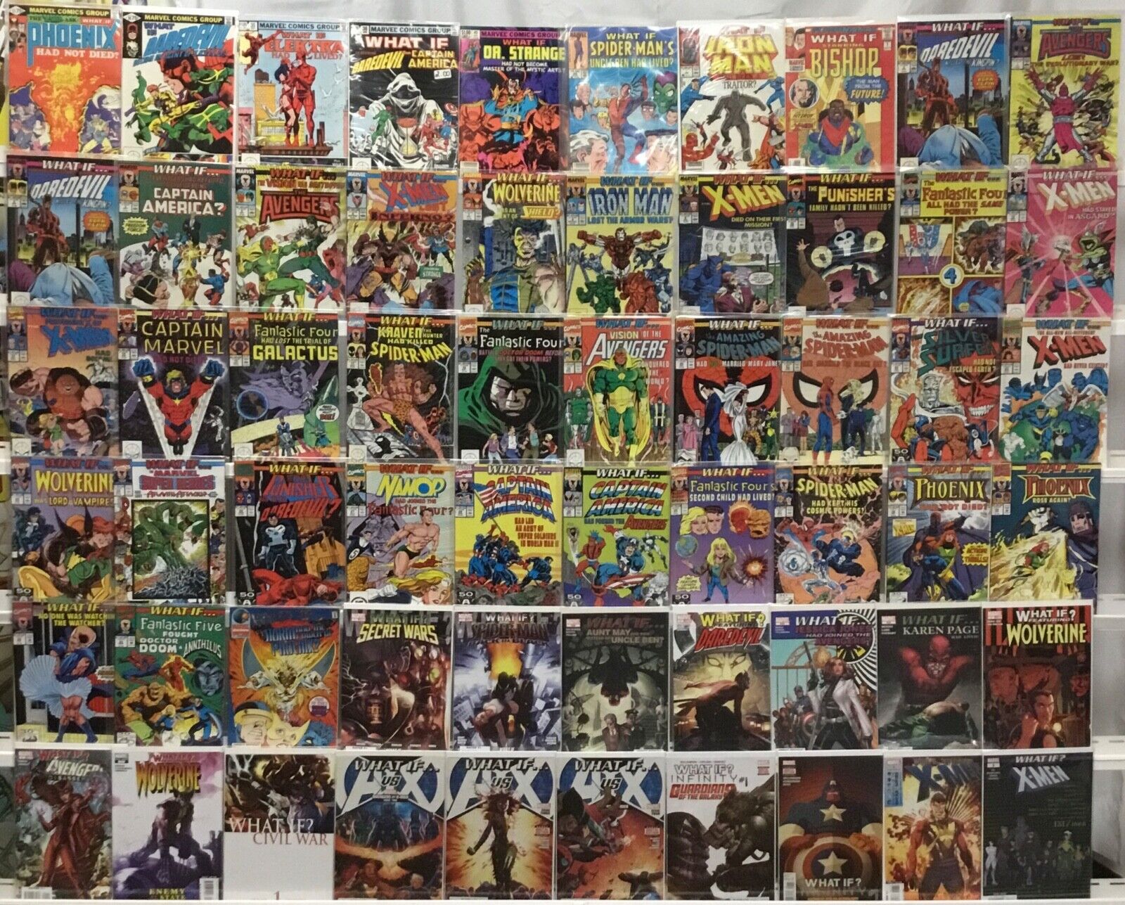 Marvel Comics - What If…? - Comic Book Lot Of 60 Issues