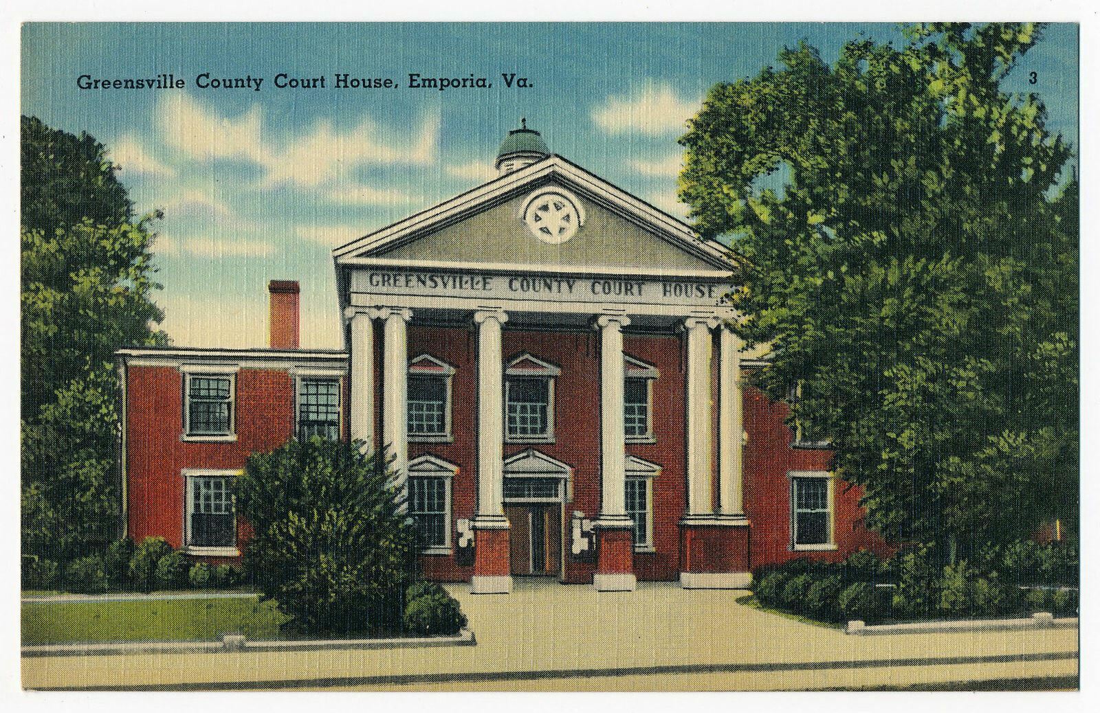 Greensville County Court House, Emporia, Virginia