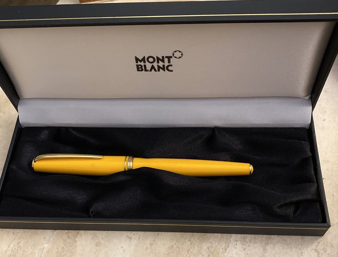 Montblanc Generation Yellow Rollerball Pen-Excellent condition
