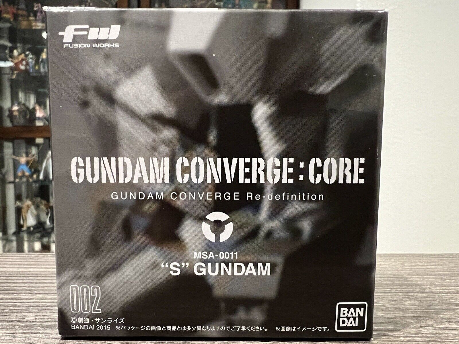 FW Gundam Converge: Core 002 S Gundam Superior Gundam Premium Bandai Figure