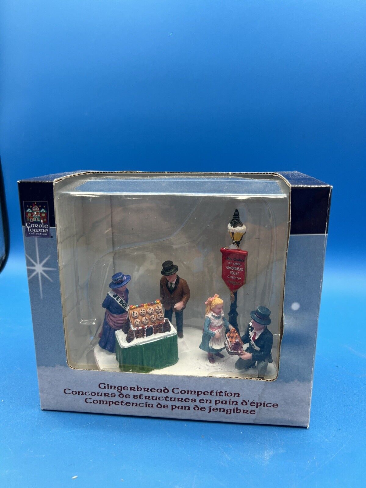 Carole Town Series By Lemax Gingerbread Competition Christmas Village #73627