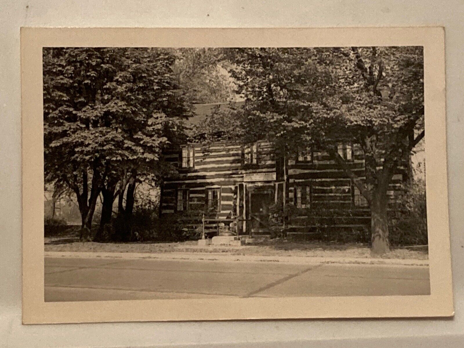 C. 1942 Indianapolis, Indiana Vintage Photo NEWCOM TAVERN Built in 1796 Original