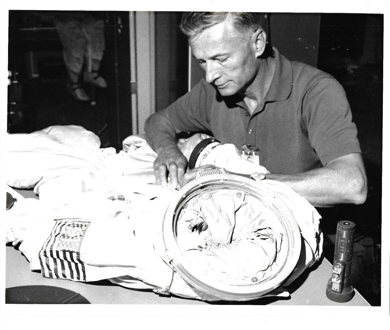 8 VIntage NASA photos of the Gemini IV Spacesuit testing 1965