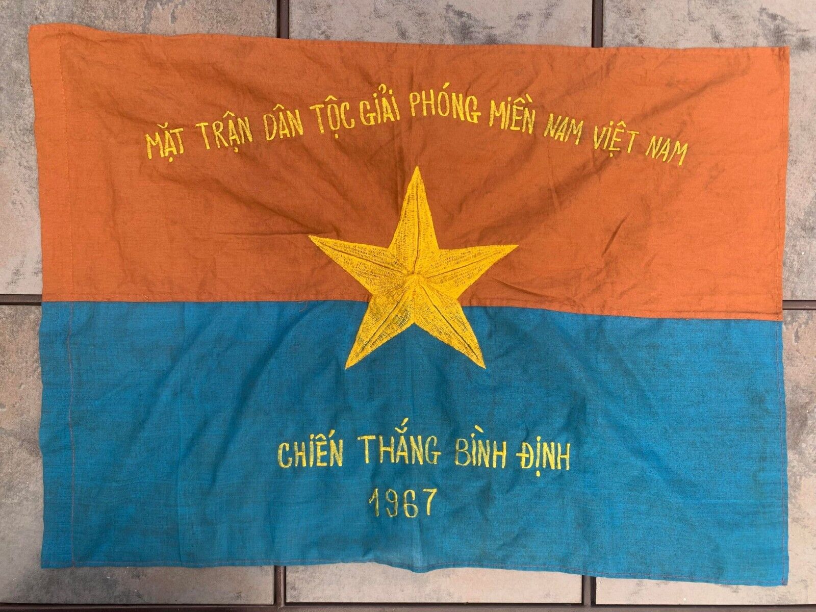 VIETNAM WAR VC VIETCONG NVA NORTH VIETNAM VICTORY LIBERATION FLAG