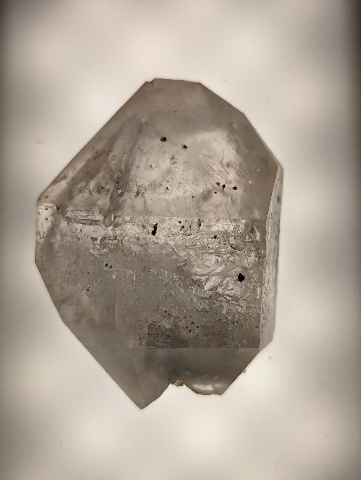 2 NICE MOVING ENHYDRO Goboboseb 3 Bubble Quartz Crystal Mineral Specimen Namibia