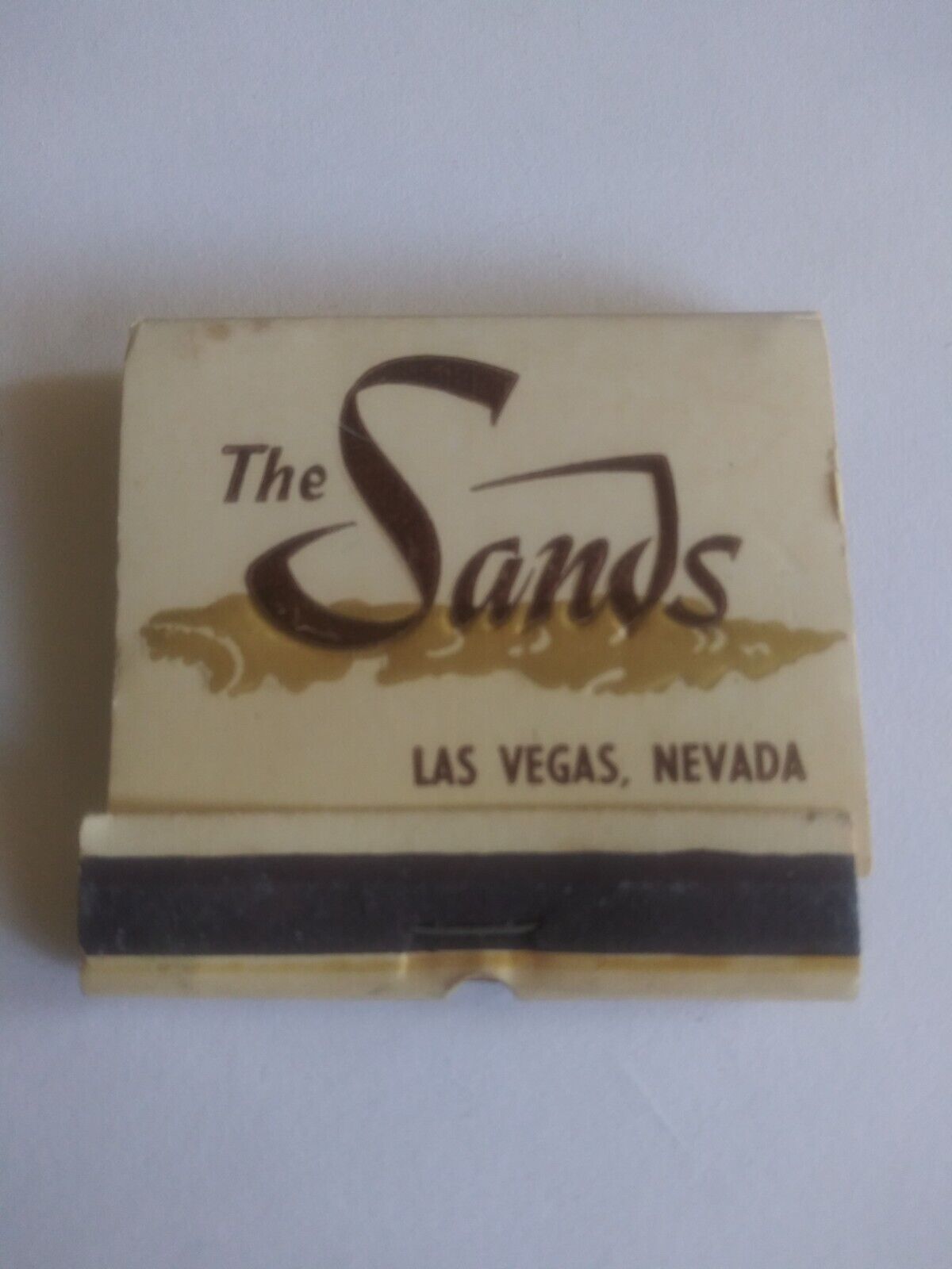 Vintage Feature Matches From The Sands Las Vegas Nevada. Lion Match Company.