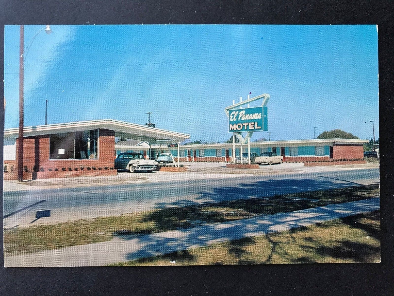Postcard Panama City FL c1950s - El Panama Motel