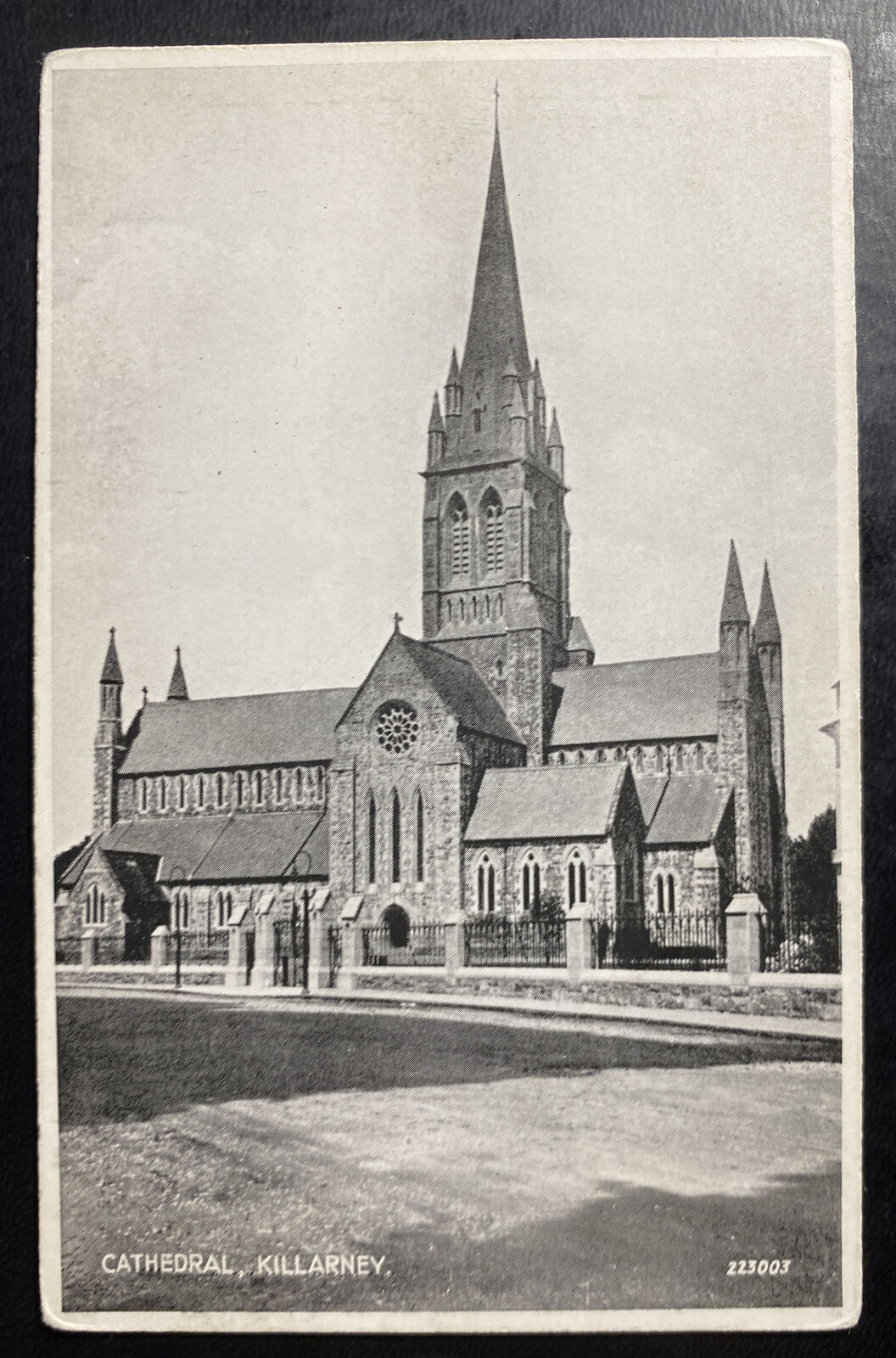 Mint Ireland RPPC Real Picture Postcard Cathedral Killarney