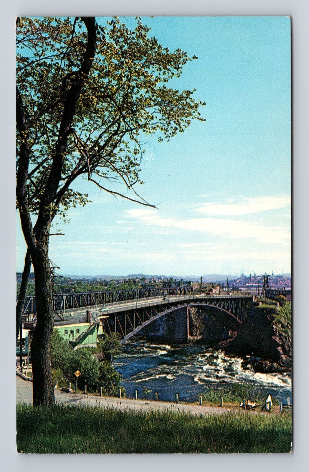 Saint John New Brunswick-Canada, The Reversing Falls, Antique, Vintage Postcard