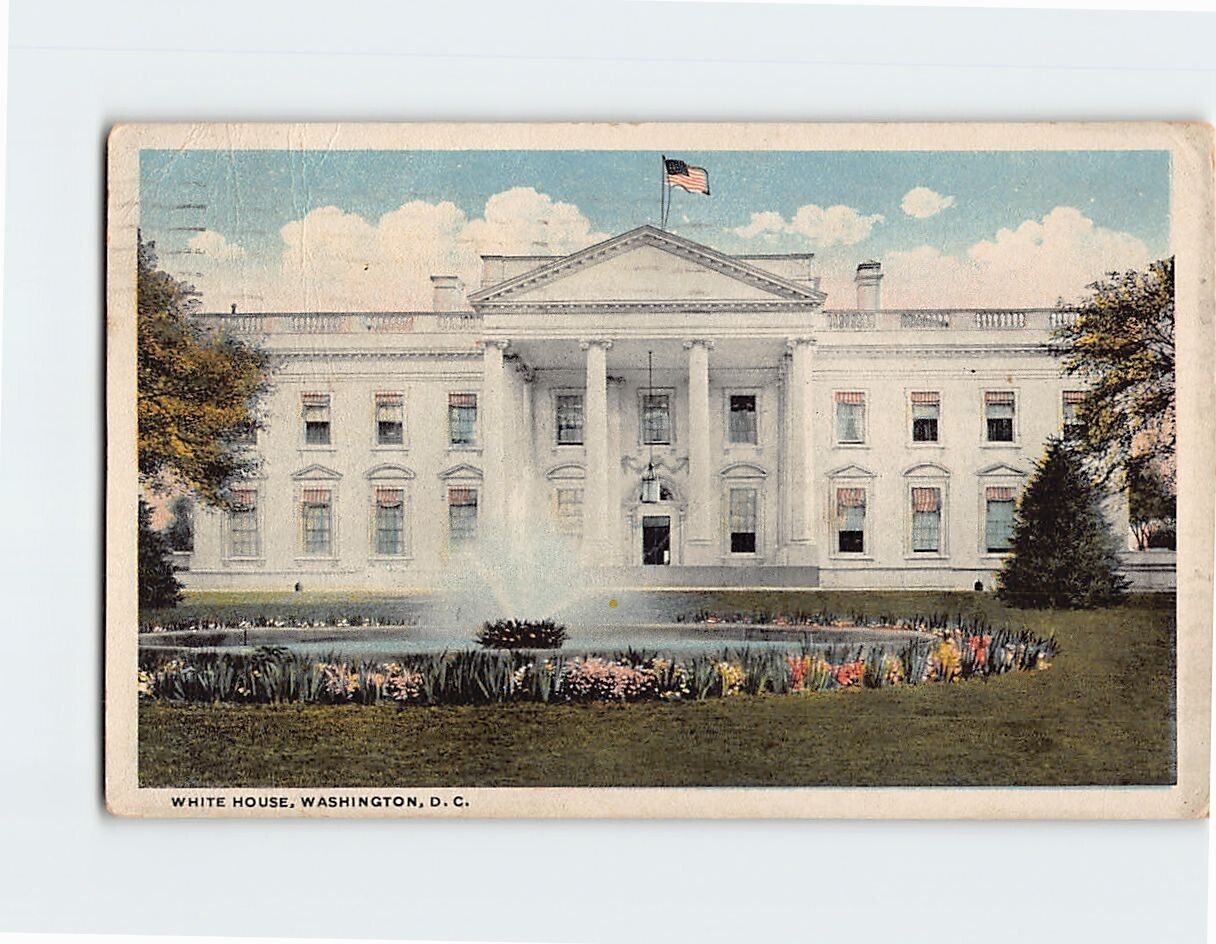 Postcard White House Washington DC USA