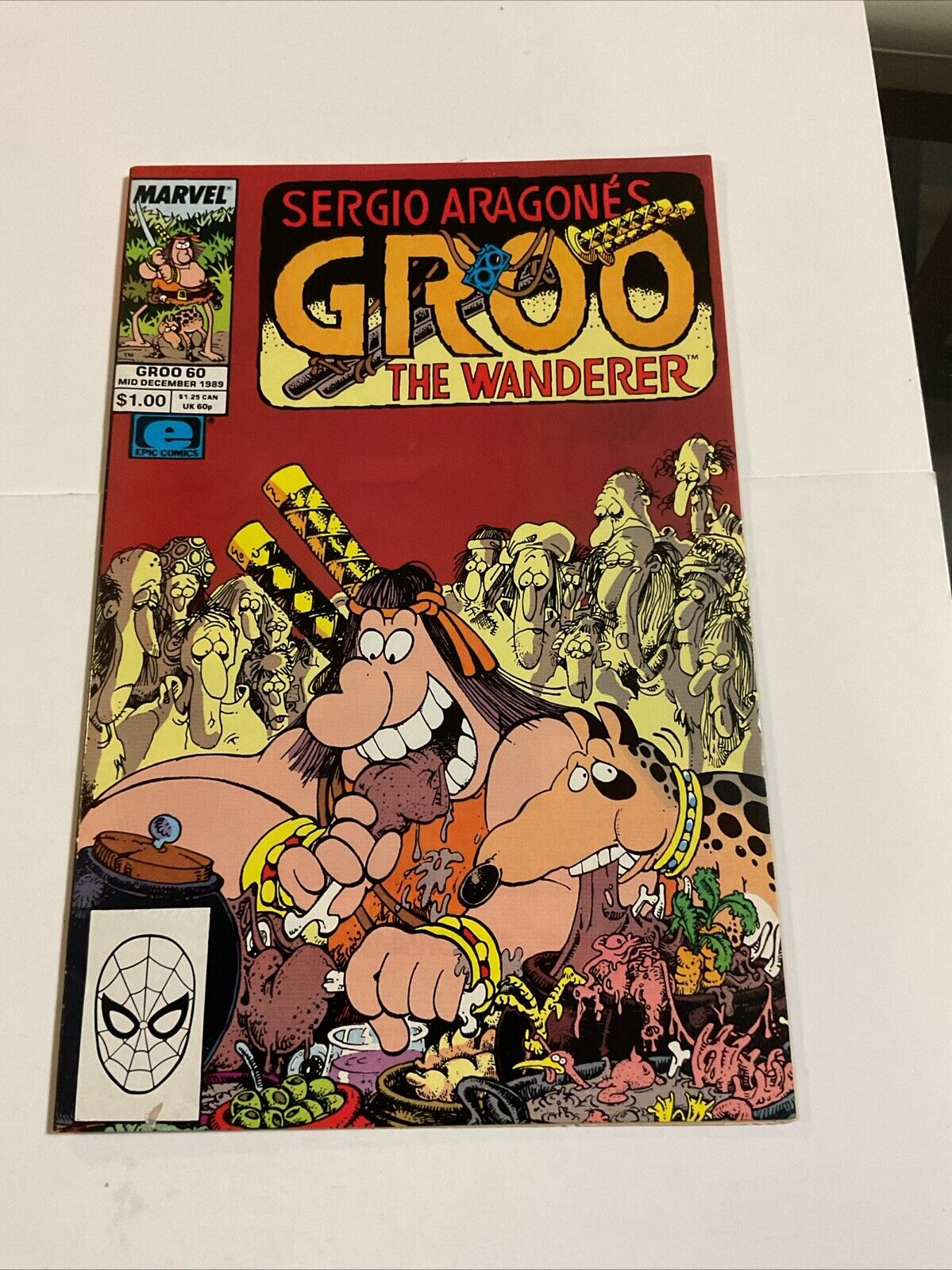Vintage Groo The Wanderer #60 Fine Marvel 1989 Sergio Aragones