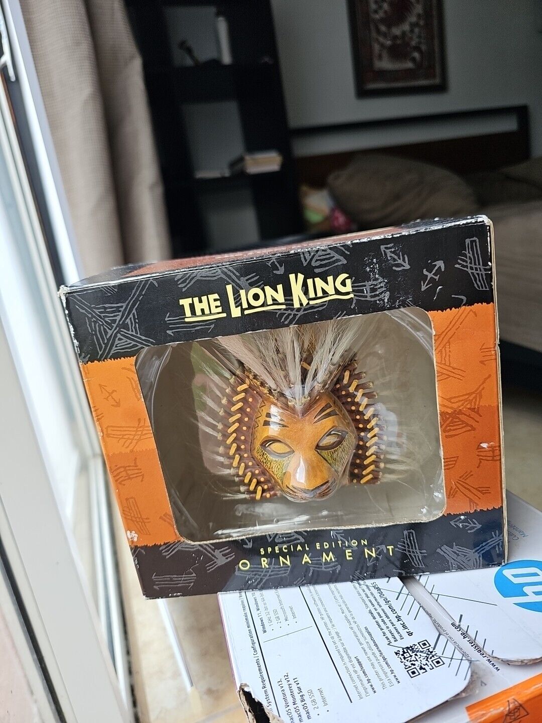 Disney Ornament The Lion King Special Edition In Box Vintage Ornament