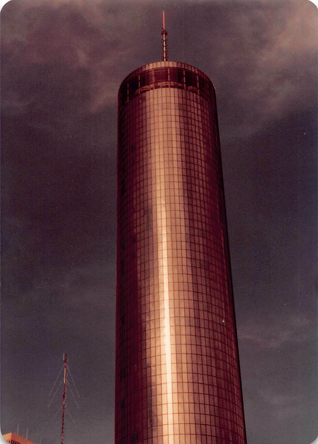 Vtg 1980s Color Photo Westin Building Tower in Atlanta #2