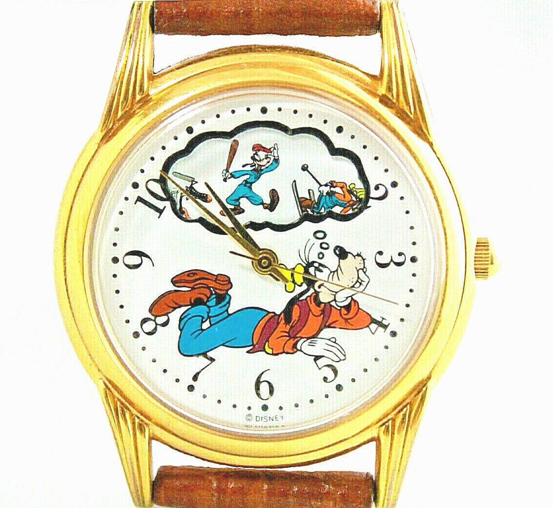 Goofy Dreaming, Disney Store New Unworn Collectable Watch Rare Hard To Find $99