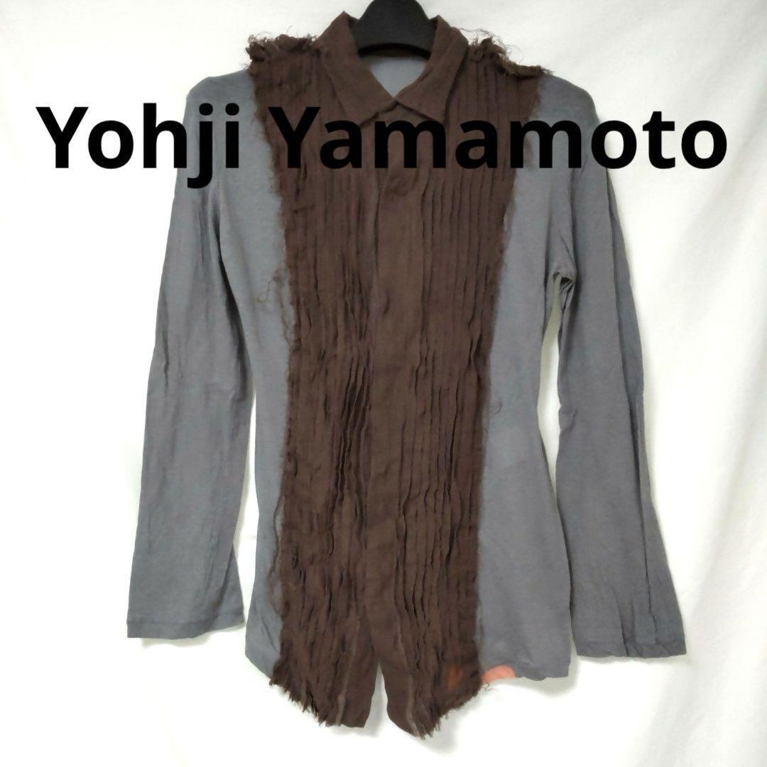 Yohji Yamamoto Shirt Combination Linen Size1