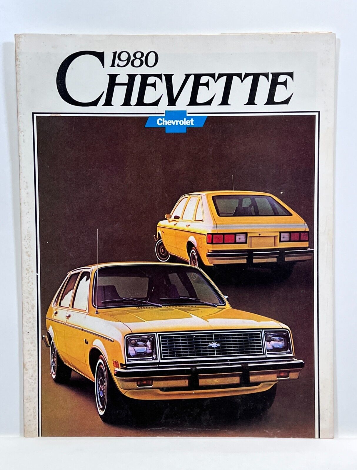 Vintage 1980 Chevrolet Chevette Compact Classic Car Full Size Sales Brochure