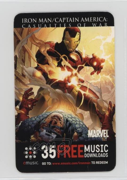 2006 Marvel eMusic Promo Iron Man Captain America 16k7