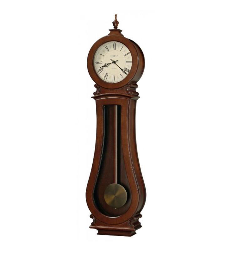 Arendall II Hardwood Chiming Grandfather Clock Cherry