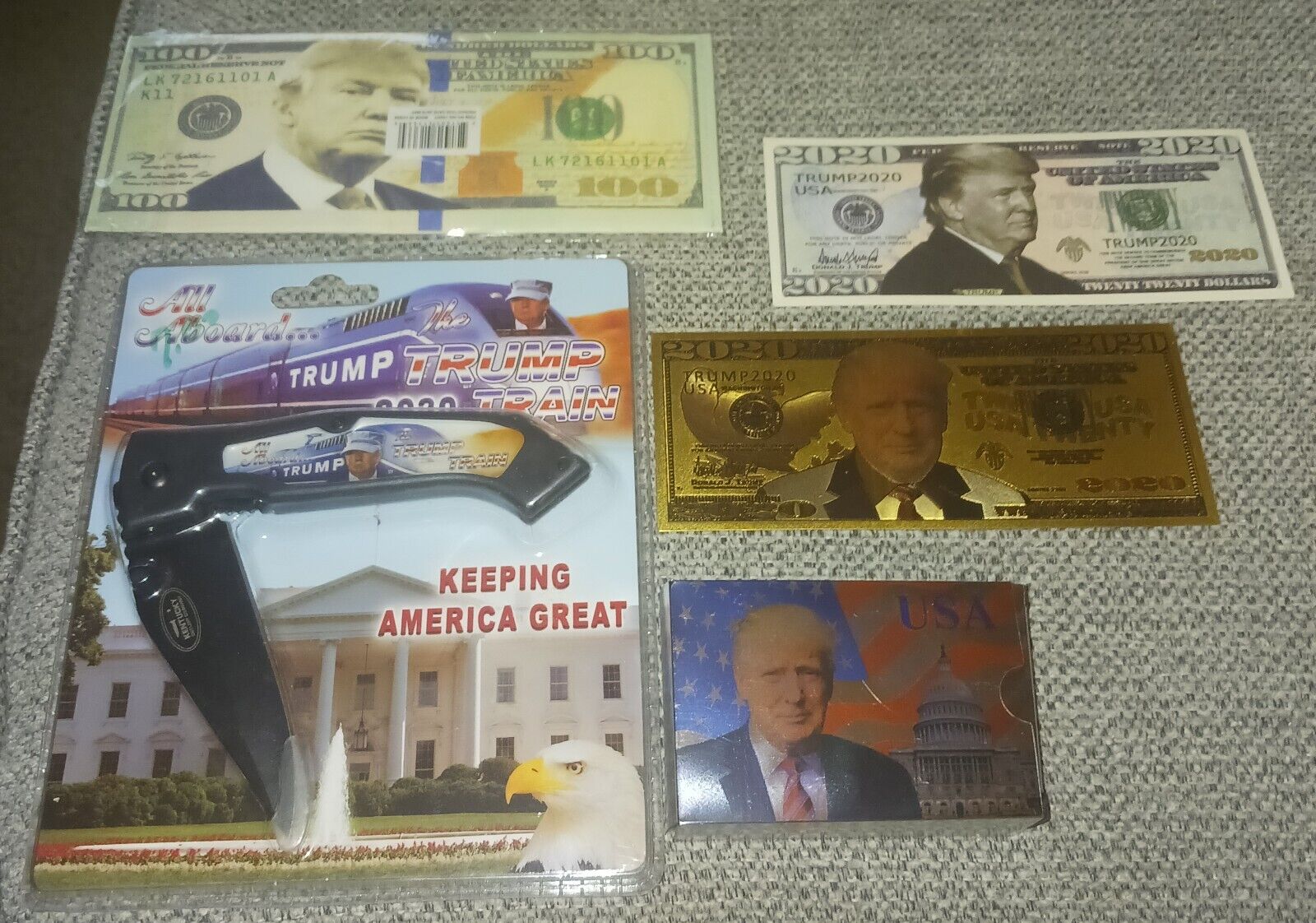 Big Lot of Donald Trump Memorabilia