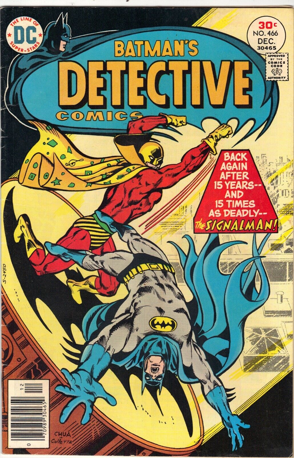 Batman\'s Detective Comics - DC Comics - #466 - December 1976