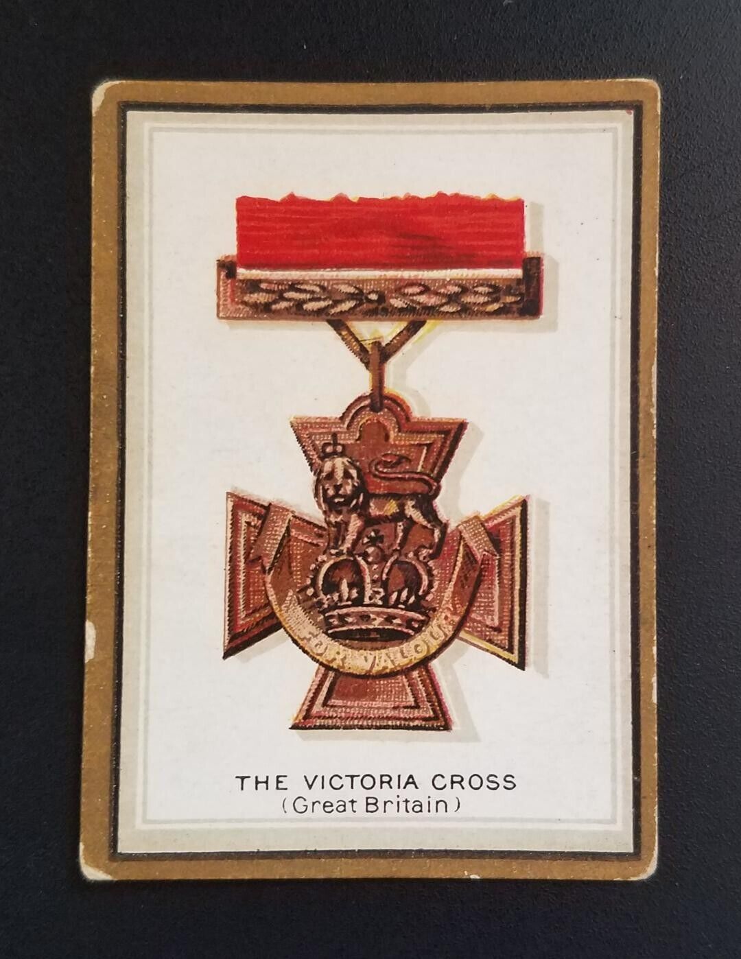 1911 ATC Emblem Series (Emblem Cigarettes Back) - The Victoria Cross - VG