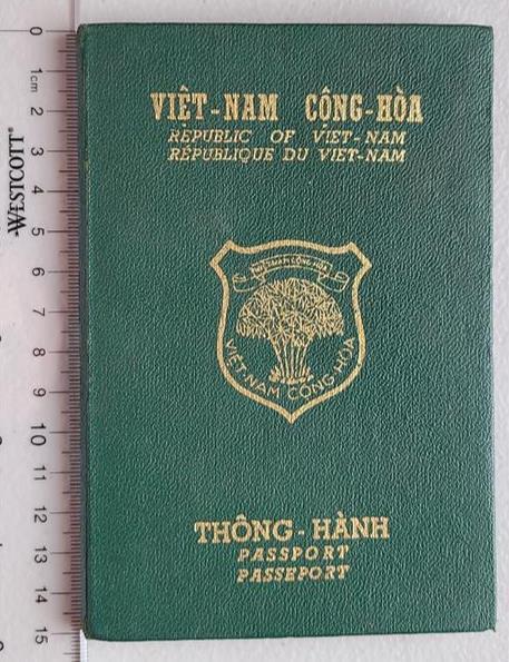 Republic of South Vietnam Passport, 1964