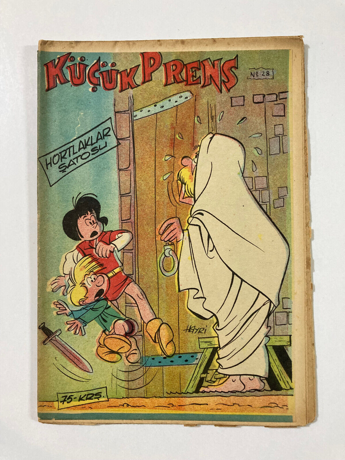 JOHAN AND PEEWIT (et Pirlouit) #29 Turkish Comic 1960s (Kucuk Prens)